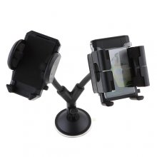 Double Holder Magic Stand with Suction Cup for iPhone/Mobile Phone/MP4/PDA