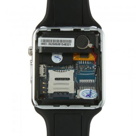 ZGPAX S79 Smart Watch Phone 1.54 Inch Touch Screen Bluetooth Camera FM Black