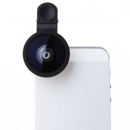 OD-005 Super Wide 0.4X Detachable Lens for Digital Camera & Smartphone Golden