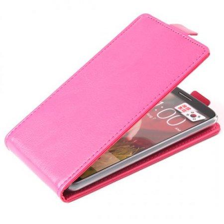 Fashion Leather Flip Case Cover for LG G2 Smartphone 3-color