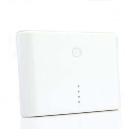 12000mAh Portable Mobile Power Bank White