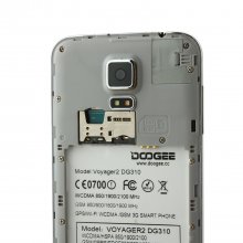 DOOGEE VOYAGER2 DG310 Smartphone MTK6582 1GB 8GB 5.0 Inch Android 5.0 OTG Black