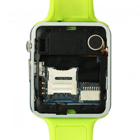 iCou I6 Smart Watch Phone 1.54 Inch Touch Screen Bluetooth Camera FM Green