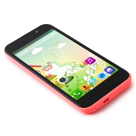 ZOPO ZP700 Cuppy Smartphone MTK6582 Quad Core 1.3GHz Android 4.2 4.7 Inch 3G GPS OTG OTA- Red