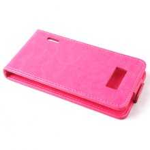 Fashion Leather Flip Case Cover for LG P705 P700 Smartphone Black