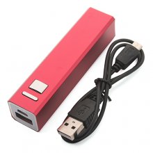 Portable 2600mAh Power Bank for Mobile Phone 6-Colors
