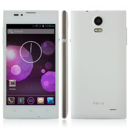 Tengda V3+ Smartphone Android 4.2 MTK6572W 4.7 Inch 3G GPS Smart Wake White