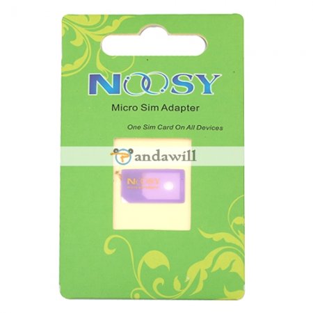 Micro SIM Adapter Purple for All Cell Phone Color Random