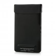 Flyshark iLepo 360 Foldable Metal Ultra-thin Bluetooth Keyboard Remote Camera Black