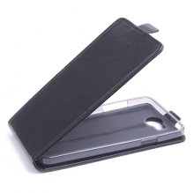 Leather Flip Cover Case Protect Case for InFocus M530 Smartphone Black