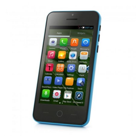 Tengda A18 Smartphone Android 4.2 MTK6572W 4.0 Inch 3G GPS Play Store Blue