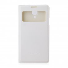 Protective Flip Cover For Samsung GALAXY S4 Smartphone White