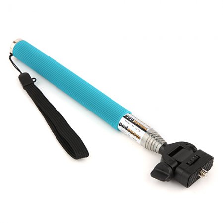 ST-55 B-Type Handheld Digital Camera Monopod Tripod Bottom Bracket for GoPro Blue