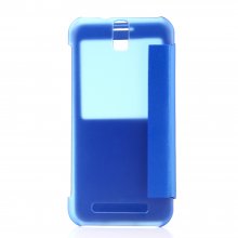 Original S-View Flip Cover Case for ZOPO ZP998 Octa Core Smartphone- Blue
