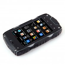 Tengda Z6 Smartphone IP68 MTK6572W Android 4.2 4.0 Inch IPS Screen 3G GPS Black