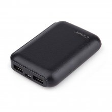 Cager B15 7200mAh Dual USB Power Bank for iPhone iPad Smartphone Black