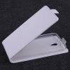 Leather Flip Cover Stand Case for ZOPO ZP320 Smartphone White