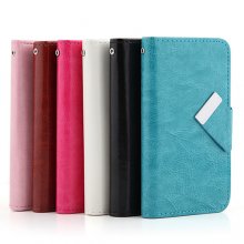 Universal Leather Case Cover for 4 Inch Smartphone 6-color