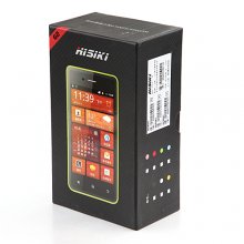 HiSiKi G2 Smartphone 4.0 Inch IPS Screen Android 4.1 MTK6577 Dual Core 3G GPS- Yellow
