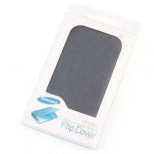 Portable Leather Flip Case Cover for Samsung Galaxy Note III Dark Blue