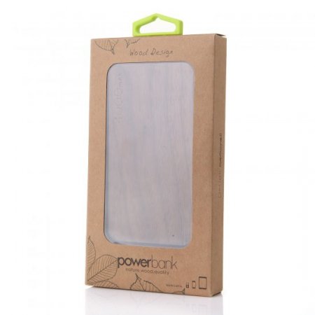 Unique Portable Universal 4000mAh Ultra Light Thin Wooden Power Bank