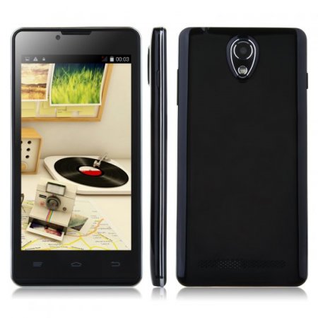 Tengda P9 Smartphone Android 4.4 MTK6572W 3G GPS 4.5 Inch - Black