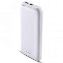 Cager B20000 Double USB Port 20000mAh Smart Power Bank For Smartphones Tablet PC White
