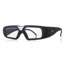 SG08-DLP 3D Active Shutter Glasses LCD Lens 96-144Hz for DLP-Link 3D Projector Black