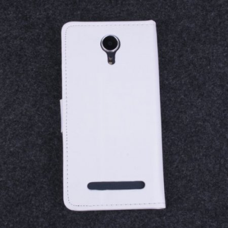 Flip Leather Cover Stand Case for ECOO E02 Pro Shinning Smartphone White