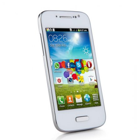 Brand New M-HORSE S4 mini Smartphone Android 2.3 SC6820 4.0 Inch WIFI FM - White