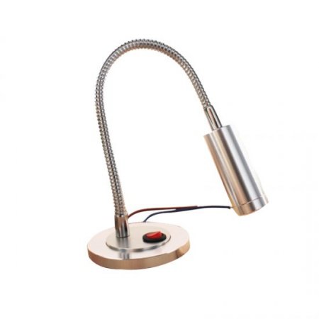 RV Portable Bed Lamp Button Control LED Reading Light for Truck Motorhome Yachts Cabin Bedside Camper Van Caravan Boat