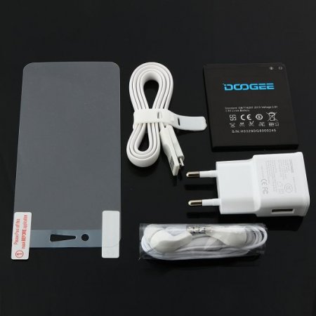 DOOGEE VALENCIA DG800 Smartphone Creative Back Touch MTK6582 4.5 Inch OTG Orange