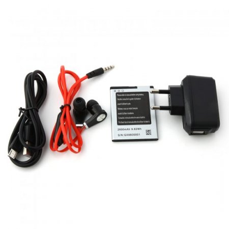 S808 Smartphone Android 4.2 MTK6572W 4.5 Inch 3G GPS Play Store - Black