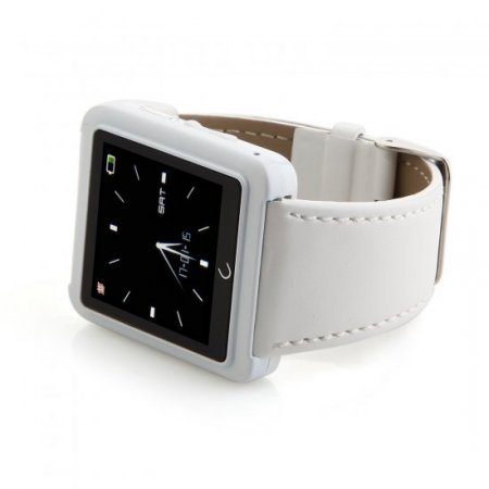 U Watch U10 Smart Bluetooth Watch 1.54" Screen for iOS & Android Smartphones White