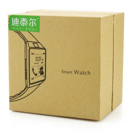 D3 Smart Watch Phone Bluetooth Watch 1.54 Inch Touch Screen Bluetooth Camera FM Black