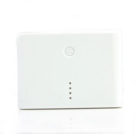 12000mAh Portable Mobile Power Bank White