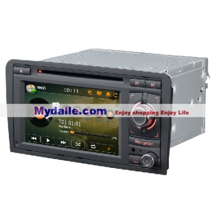 6.5 inch Car autoradio gps navigation system player for AUDI A3/S3 2003-2010 with can bus dvd/bluetooth/radio/gps/iphone/ipod function
