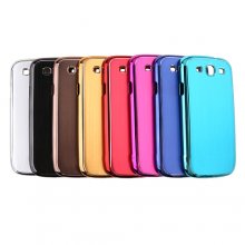 Stylish Durable Hard Plastic Protective Back Case Cover for Galaxy SIII lThin Electroplate