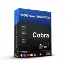 Cobra IPTV Subscription 12 Months Europe UK Arabic IPTV 4K FHD Sport Movies Hot XXX for IPTV Smarters Pro Android IOS Smart TV Cobra IPTV Subscription 12 Months Europe UK Arabic IPTV 4K FHD Sport Movies Hot XXX for IPTV Smarters Pro Android IOS Smart TV
