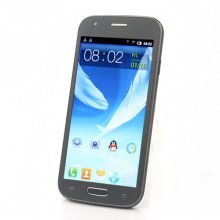 I9500 Smartphone Android 2.3 OS SC6820 1.0GHz 5.0 Inch Camera- Grey