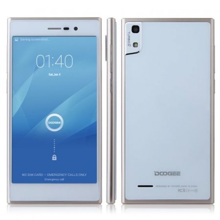 DOOGEE Turbo2 DG900 Smartphone Gorilla Glass Shell 5.0 Inch FHD MTK6592 Golden