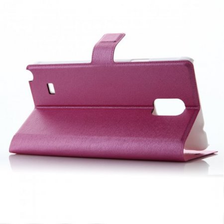 Flower Show Leather Flip Cover Stand Case for Samsung Note 4 9106 Smartphone Rose