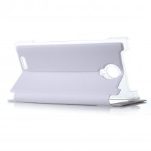 Original Protective Flip Cover Case For Doogee DG550 Smartphone White