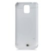 3800mAh External Battery Case Cover Power Bank for Samsung Galaxy S5 White
