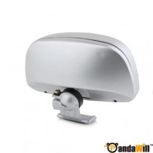 Convex Wide Angle Adjustable Car Blind Spot Mirror Silver Fast shipping