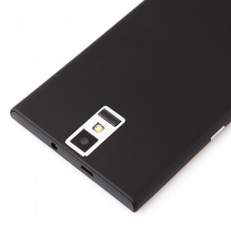 C1000 Smartphone Android 4.4 MTK6582 5.5 Inch Finger Scanner OTG Air Gesture Black