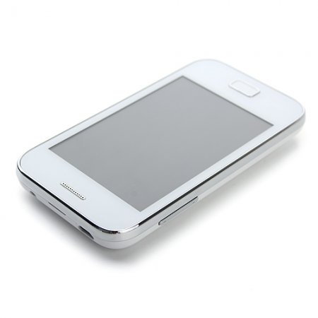 Used Tengda 6802 Smartphone Android 4.1 OS SC6820 1.0GHz 3.5 Inch 2.0MP Camera- White