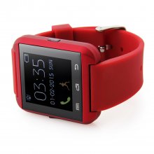 U Watch U8 Smart Bluetooth Watch 1.44" Screen for Android Smartphones Red
