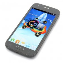 I9500 Smartphone Android 2.3 OS SC6820 1.0GHz 5.0 Inch Camera- Grey