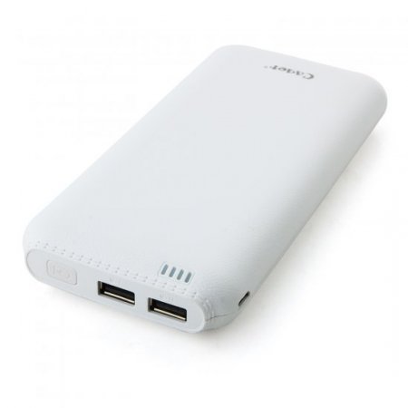 Cager B20000 Double USB Port 20000mAh Smart Power Bank For Smartphones Tablet PC White